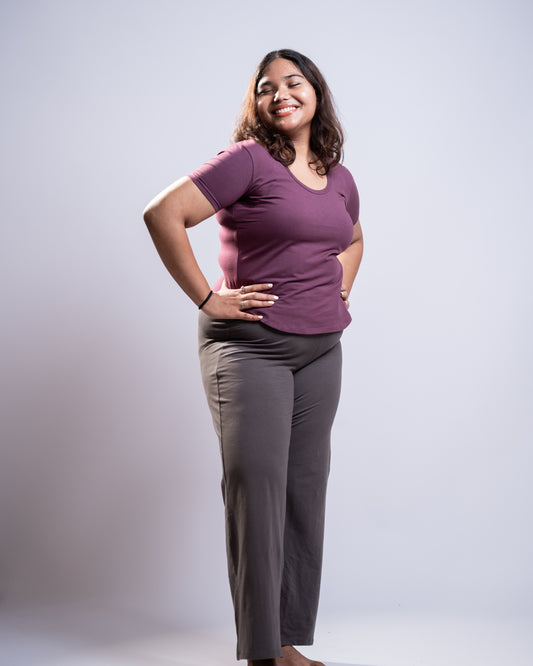 Contour top-Eggplant